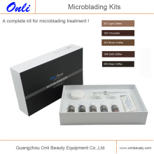 Microblading Kits for Permanet Makeup Eyebrow Beauty Manual Pen Kits Microblading Pigment